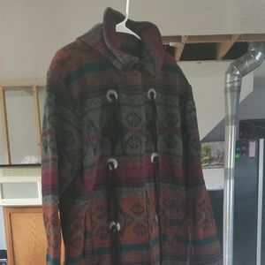 Women's Navaho Wool Trench Coat